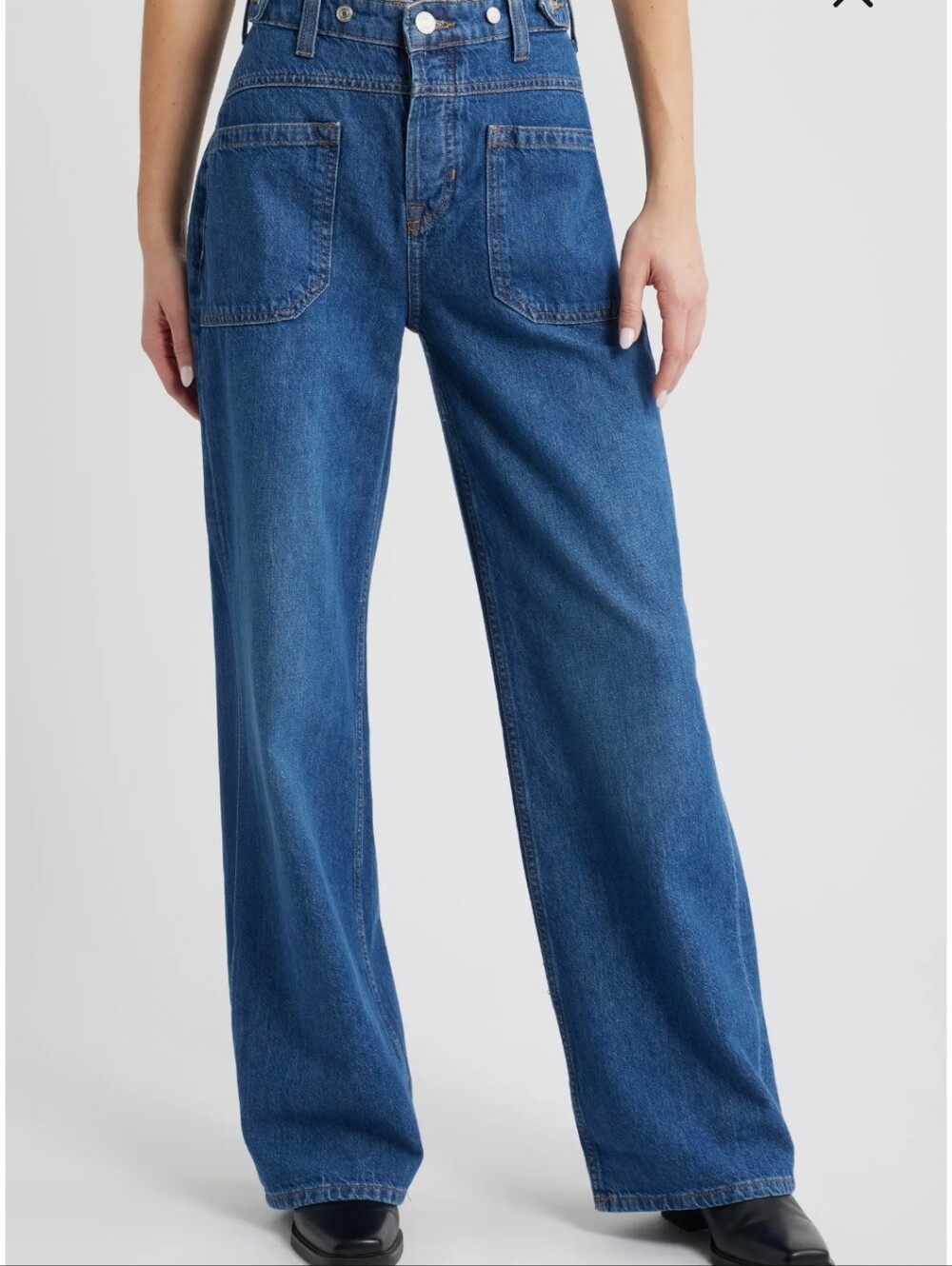We The Free Palmer Wide Leg Jeans Size 30 - Picture 3 of 15